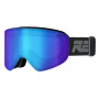 Skibrille Relax X-Fighter schwarz/blau Black