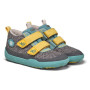 Dětské barefoot boty Affenzahn Low Boot Knit Happy Rhino gelb/grün Rhino
