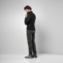 Herren Funktions-Sweatshirt Salewa Puez Waffle Hyb Pl Jacket M