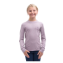 Kinder-Funktionsshirt Sensor Merino DF Logo Up Mystic Violet