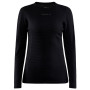 Damen-Funktionsshirt Craft PRO Wool Extreme X schwarz Black