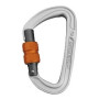 Karabiner Singing Rock Colt Screw silber/rot