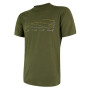 Herren-T-Shirt Sensor Merino Wool Active PT Track (short sleeve)