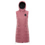 Damenweste Alpine Pro Harda rosa DUSTY ROSE