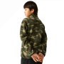 Kinder-Funktions-Sweatshirt Regatta Junior Frankie Warm Fleece Bark Green Camo