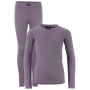 Kinder-Funktionsunterwäsche Craft Baselayer Set 2 Jr Purple lila purple