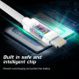 Lade- und Datenkabel Swissten Textile USB-C / Lightning 1,2 m