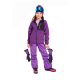 Kinder-Funktions-Sweatshirt Reima Puhku Plum Purple