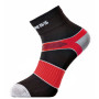 Sockengröße: 35-38 / Farbe: schwarz/rot