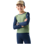 Kinder-Funktionsshirt Smartwool Kids' Classic Merino Blend Base Layer Cr