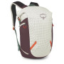 Rucksack Osprey Transporter Zinch weiß/rot mystery white/moody burgundy