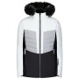 Damen-Winterjacke mit Kunstfell Fundango Salina II Padded Jacket weiß white