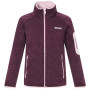Kinder-Sweatshirt Regatta Junior Newhill Fig Powder Lilac rot FigPowLilac