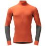 Größe: L / Farbe: orange/grau