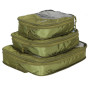 Reise-Organizer Zulu Compression Cube Set grün green