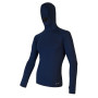 Herren-T-Shirt Sensor Merino Df dunkelblau Deep Blue