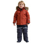 Kinder Winterjacke Didriksons Bjärven Kids Parka 5 Rust