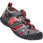 Schuhgröße (EU): 24 / Farbe: grau/rot