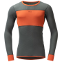 Größe: XL / Farbe: orange/grau