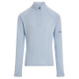 Kinder-Funktionsshirt Icebreaker K 260 Tech LS Half Zip hellblau Zinc Blue