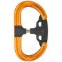 Karabiner AustriAlpin Fifty-Fifty Autolock orange orange