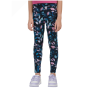 Kinder-Leggings 4F Tights Cas F314 blau/rosa Multicolour Allover