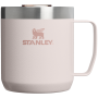 Thermotasse Stanley Stay-Hot Camp Mug 350 ml rosa Hammertone Rose Quartz