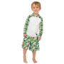 Kinderbadeanzug DucKsday Toucan Boardshort Boy mix1 Multicolor