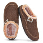 Damen-Pantoffeln Gumbies Ossa Low Chocolate & Cream