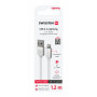 Lade- und Datenkabel Swissten Textile USB / Lightning 1,2 m