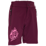 Kinder-Fahrradshorts Silvini Acri lila plum