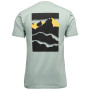 Herren-T-Shirt Black Diamond M Mountainscape SS Tee