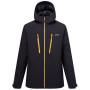Herren-Winterjacke Regatta Highton Stretch Padded Jacket schwarz/gelb Black(Sunst)