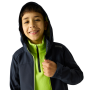Kinder-Softshell-Jacke Regatta Haydenbury Navy (Wild Lime)