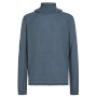 Herren-Sweatshirt Icebreaker Men Mer 400 RealFleece Grid Pulover Hood blau/grau Abyss