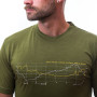Herren-T-Shirt Sensor Merino Wool Active PT Track (short sleeve)