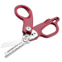Farbe: rot/silber