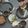 Esstisch-Set für 2 Personen Easy Camp Moss 2 Dine Set