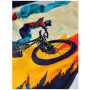 Kinder-Softshell-Jacke WAMU Mountain Bike