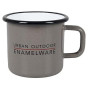 Tasse Bo-Camp Enamel Campfire Mug Taupe