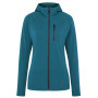 Damen Funktions-Sweatshirt Black Diamond Coefficient Fleece Hoody blau Azurite