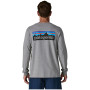 Herren-T-Shirt Patagonia P-6 Logo Responsibili Tee LS