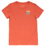 Damen-T-Shirt Devold Classic "Summit" Tee Wmn rot CORAL