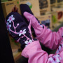 Kinder-Softshellhandschuhe WAMU Pink