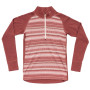 Damen Funktions-Sweatshirt Devold Signature Merino 230 Zip Wmn rot MARSALA