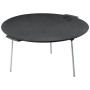 Grillpfanne Robens Bighorn 3 Legged Pan schwarz Black