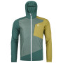 Herrenjacke Ortovox Windbreaker Jacket M braun/blau arctic grey