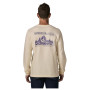 Herren-T-Shirt Patagonia M's L/S MW Hut Tripper Skyline T-Shirt