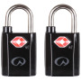 Schloss LifeVenture TSA Mini Padlocks schwarz Black