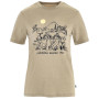 Damen-T-Shirt Fjällräven Hoja Lugnt Wool T-shirt W